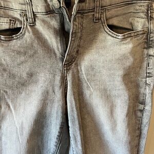 Banana Republic skinny fit black washed out jeans